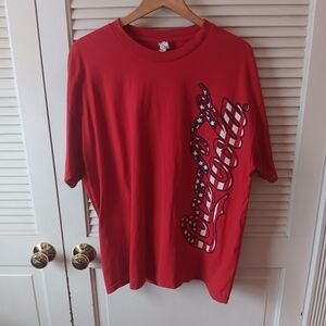 90s Vintage American Flag Coca-Cola Graphic T-Shirt
